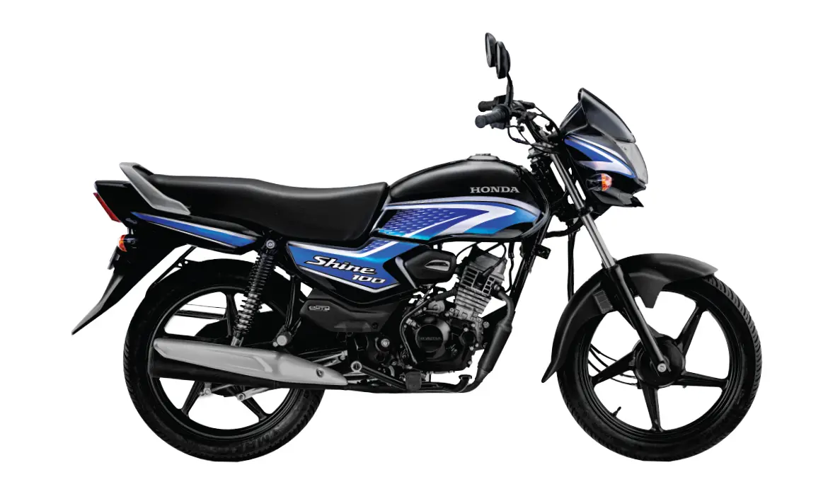 Honda Shine 100 in Blue