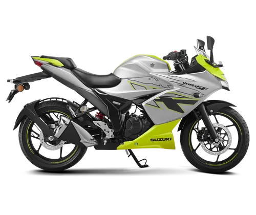 Suzuki GIXXER SF in Lemon/Silver