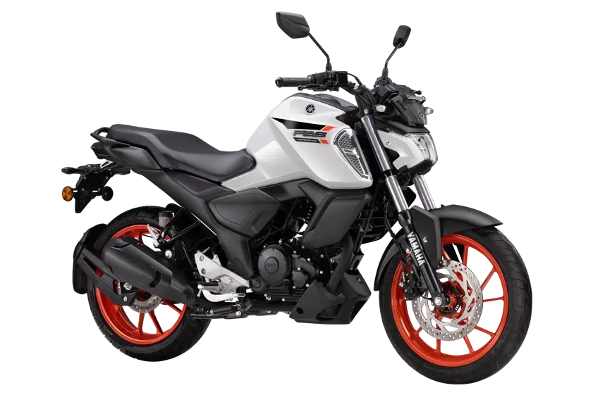Yamaha FZS V4 in Ice Fluo - Vermillion