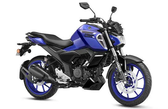 Yamaha FZS V4 in Racing BLue